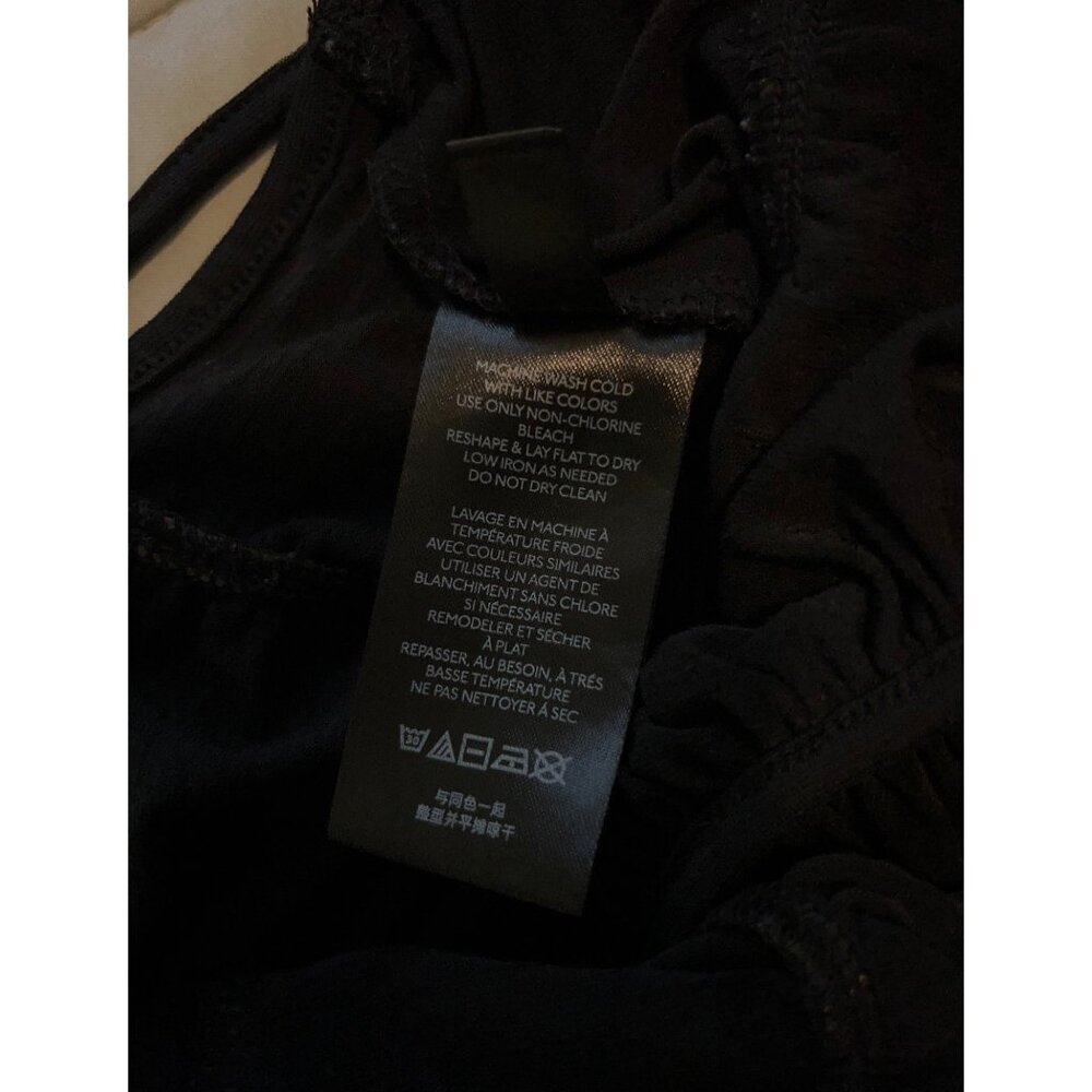 Urban Outfitters/ Women’s Crop Top/ Black/Ruched Crop drawstring/ Small - Picture 11 of 12